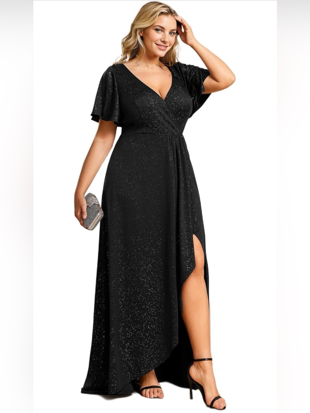 Women’s A-Line Glitter Dress